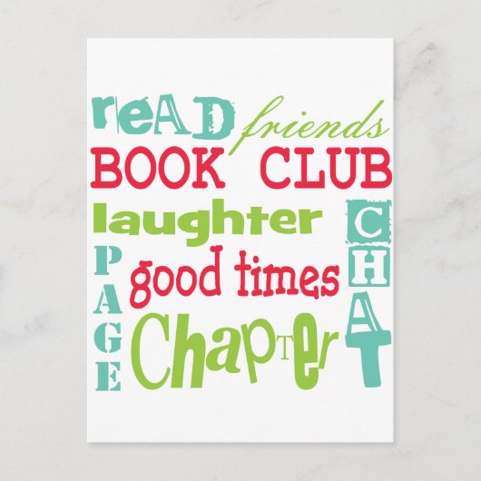 ブッククラブサブウェイデザインバイアーティンスペード ポストカード (正面)