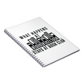 ブッククラブステイで起こること ノートブック (右側)