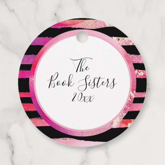 ブッククラブネームおもしろいブック引用文 フェイバータグ (裏面)