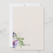 ブッククラブパーティの招待状 招待状 (裏面)