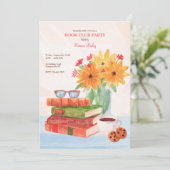 ブッククラブパーティー 招待状 (スタンド正面)