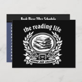 ブッククラブブックマーカー主催スケジュール ポストカード (正面/裏面)