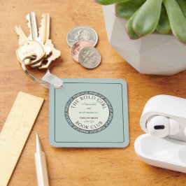 ブッククラブブルーキーチェカスタマイズーン キーホルダー