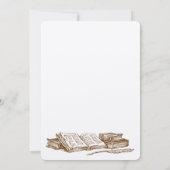 ブッククラブヴィンテージアーカスタムトの招待 招待状 (裏面)