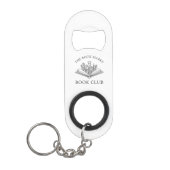 ブッククラブ名入りギフト キーホルダー栓抜き (正面)