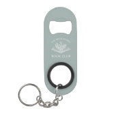 ブッククラブ名入りギフト キーホルダー栓抜き (正面)