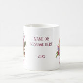 ブッククラブ名前をカスタムする コーヒーマグカップ (中央)