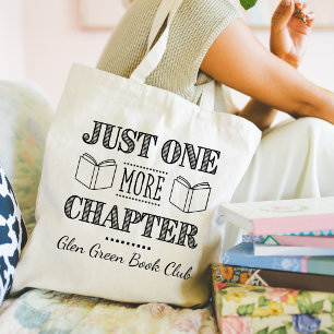 ブッククラブ名 Just One More Chapter 引用 トートバッグ