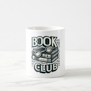 ブッククラブ愛好家 – For the 読 love of コーヒーマグカップ