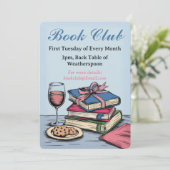 ブッククラブ招待状読のグループが集まる 招待状 (スタンド正面)