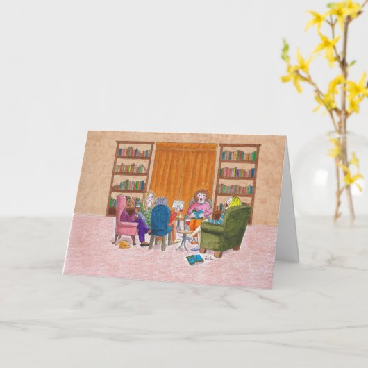 ブッククラブ カード (黄色い花)