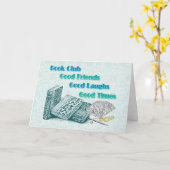 ブッククラブ カード (黄色い花)