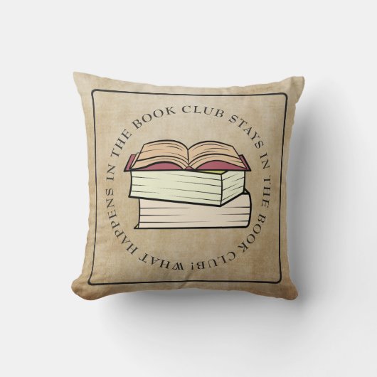 ブッククラブ クッション (正面)