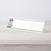 ブッククラブ デスクネームプレート (正面)