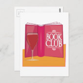 ブッククラブ ポストカード (正面/裏面)