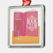 ブッククラブ メタルオーナメント (左)