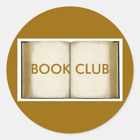 ブッククラブ ラウンドシール (正面)