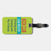 ブッククラブ-暗語 ラゲッジタグ (裏面横)