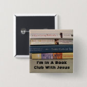 ブッククラブ 缶バッジ (正面&裏面)