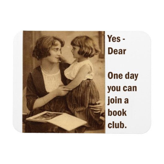 ブッククラブ、yes 親愛 マグネット (横)
