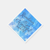 ブッククラ読ブのグループ文引用文 スタンダードカクテルナプキン (角)