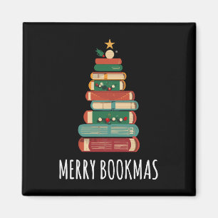 ブッククリスマスツリーメリーブックマ マグネット