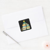 ブッククリスマスツリーII スクエアシール (封筒)