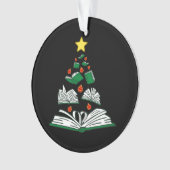 ブッククリスマスツリーIII オーナメント (正面)