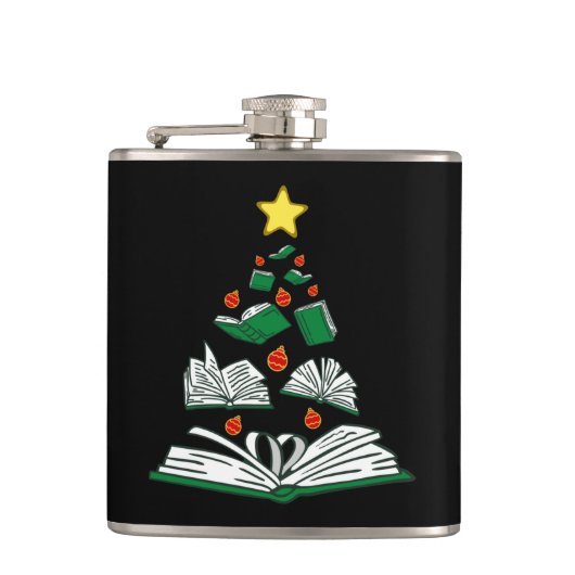ブッククリスマスツリーIII フラスク (正面)