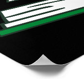 ブッククリスマスツリーIII ポスター (角)