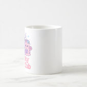 ブックク不気味ラブかわいい幽霊読ズ コーヒーマグカップ (中央)