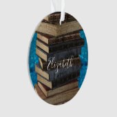 ブックク読ラブフレンドモノグラム オーナメント (正面)