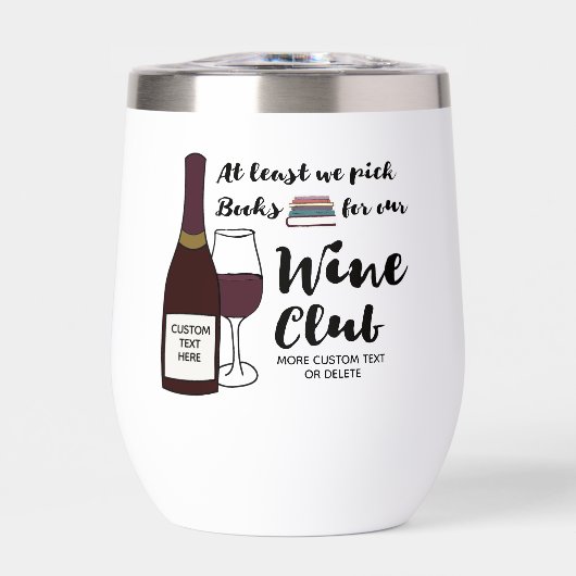 ブックグルーおもしろいプリアルワインクラブカスタム (正面)