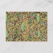 ブックサファリ素朴の赤ちゃんシャワーカードを持ち込む プレイスカード (裏面)