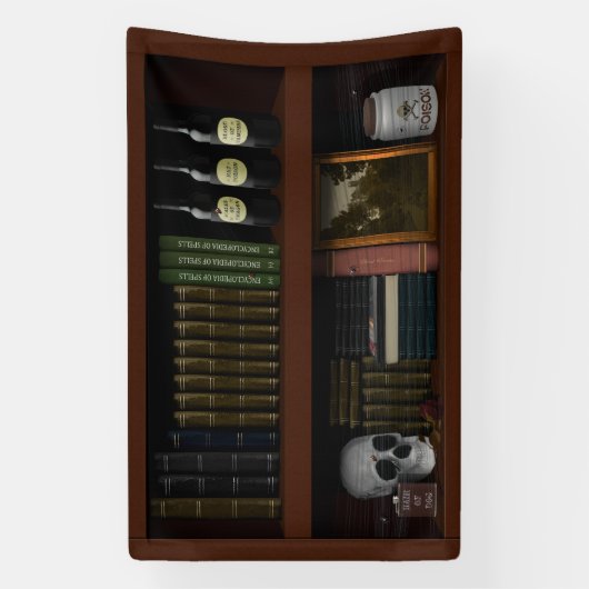 ブックシフェイクャンフハ幽霊のよく出るイッチデンハロウィーン 横断幕 (縦)