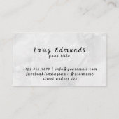 ブックショップ名刺 名刺 (裏面)