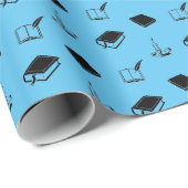 ブックスアンドキャンドル読パターンズ恋人ギフトコーヒー ラッピングペーパー (ロールコーナー)