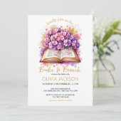 ブックスアンドブランチアジサイブライダルシャワー 招待状 (スタンド正面)