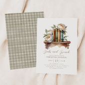 ブックスアンドブランチ居心地の良いベビーシャワー招待状 招待状