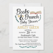 ブックスアンドブランチ赤ちゃんシャワー招待状 招待状 (正面)