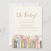 ブックスオベビー 招待状 (正面)