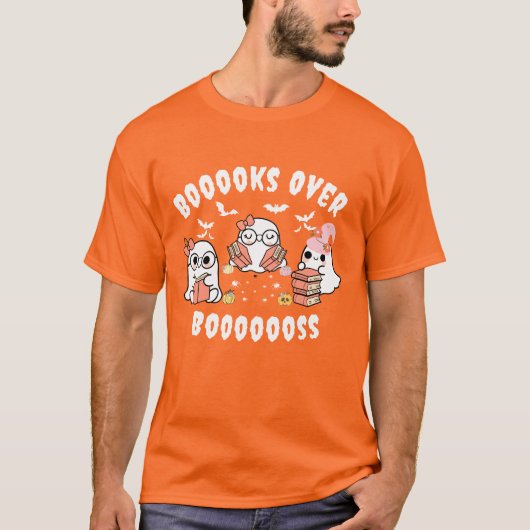 ブックスオーバー ブー Tシャツ (正面)