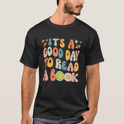 ブックスクール読の先生が来る日だ Tシャツ (正面)