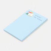 ブックスタックオープンブックスクール先生 ポストイット (アングル)