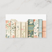 ブックストーリーテーマおむつラッフルチケット エンクロージャーカード (裏面)