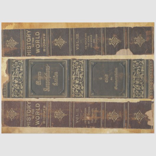 ブックスパインデコページ紙 薄葉紙 (正面)