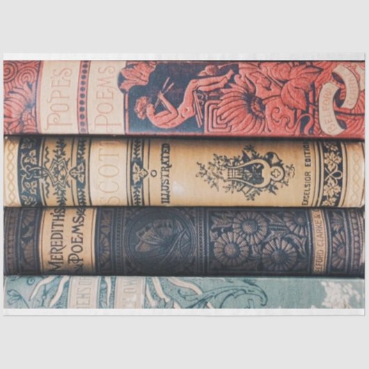 ブックスピカラフルーンジャンクジャーナルの切り離し紙 薄葉紙 (正面)