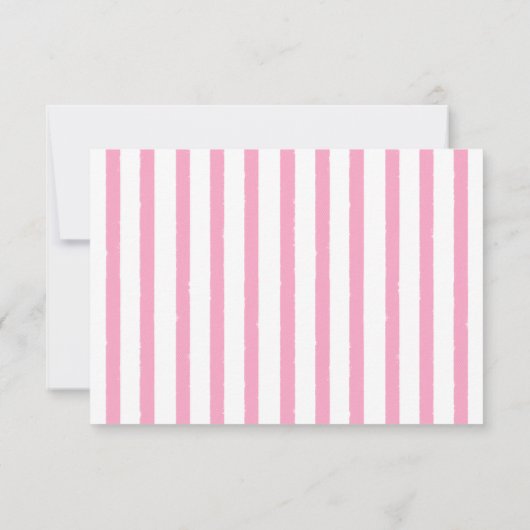 ブックスブライダルシャワーアドバイス 招待状 (裏面)