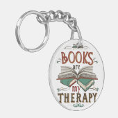 ブックセラピーキーチェーン キーホルダー (正面左)