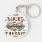 ブックセラピーキーチェーン キーホルダー (裏面)